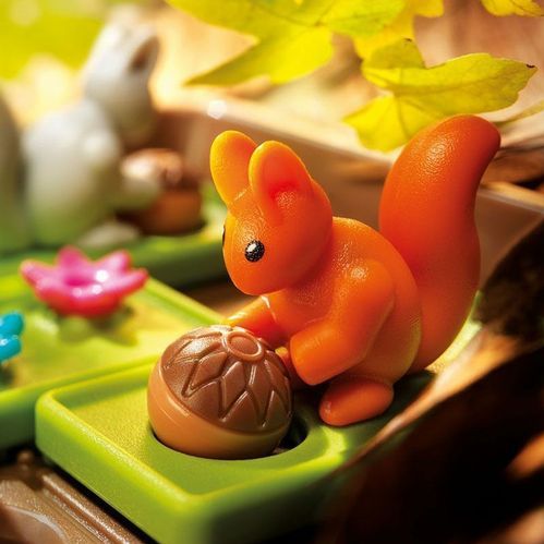 SmartGames - Squirrels Go Nuts! - Breinbreker - Compact Denkspel