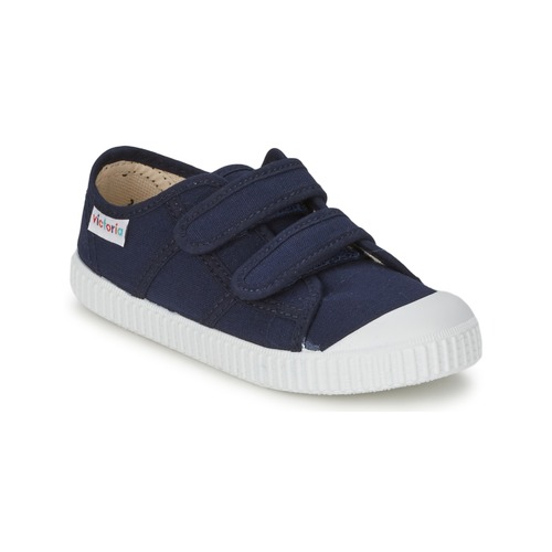 Victoria - BLUCHER LONA DOS VELCROS Marino