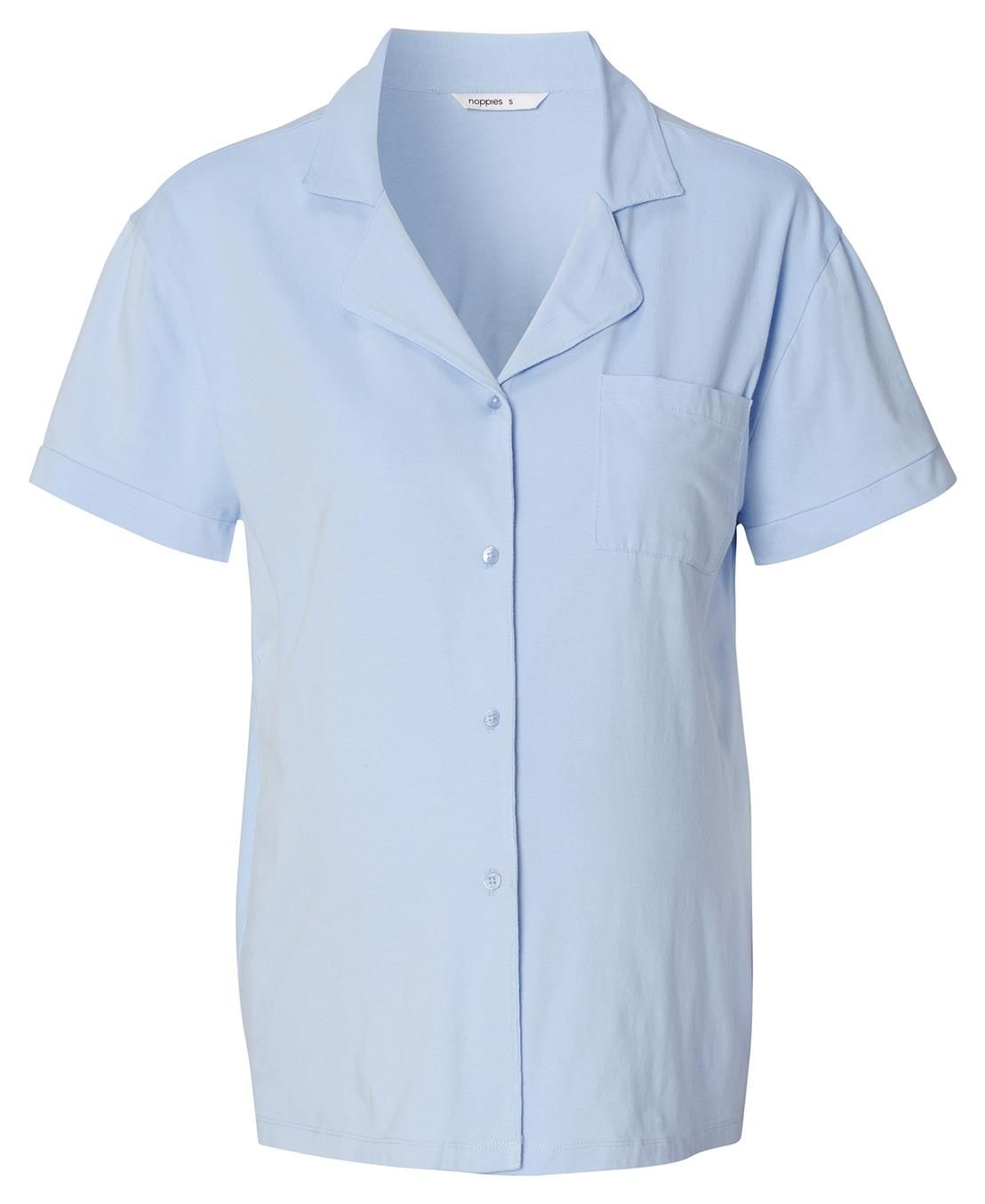 Noppies Maternity Pyjamatop met voedingsfunctie Neero - Light Sky