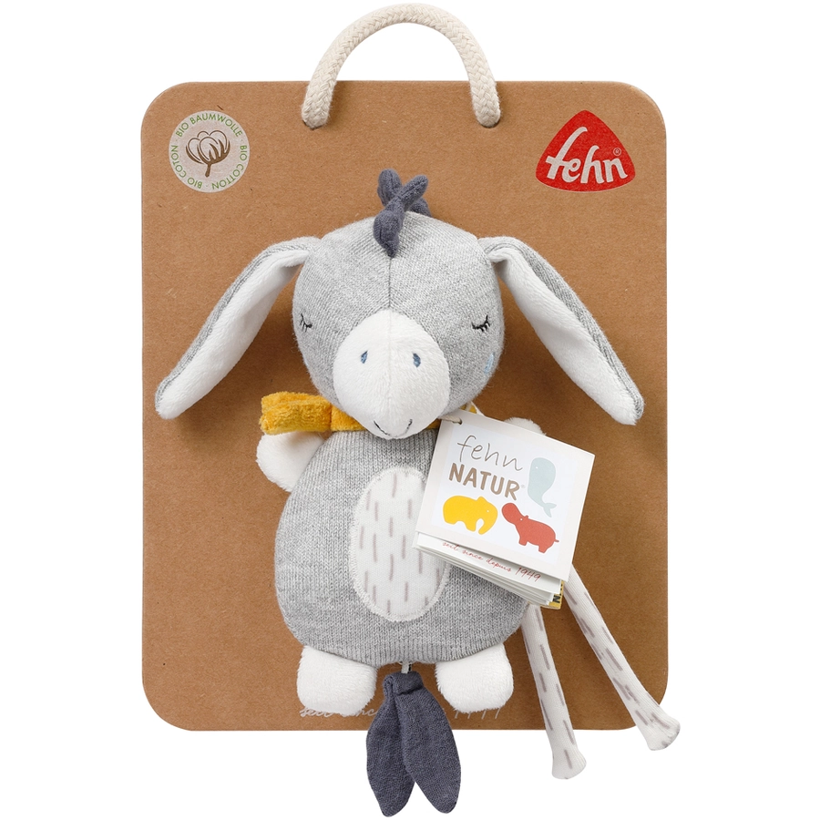 fehn® Mini-Spieluhr Esel fehnNATUR
