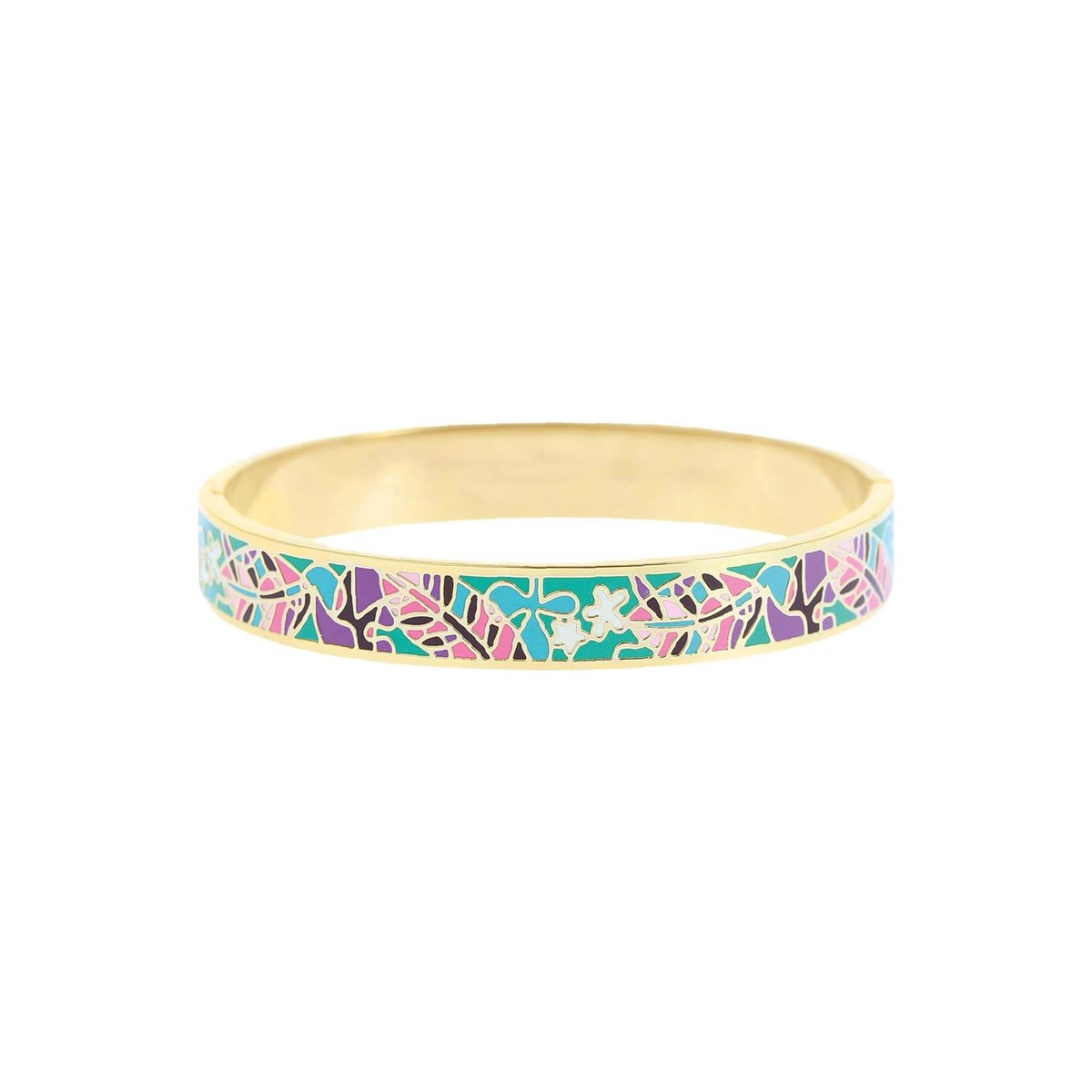 Bracelet Art J1 acier doré or