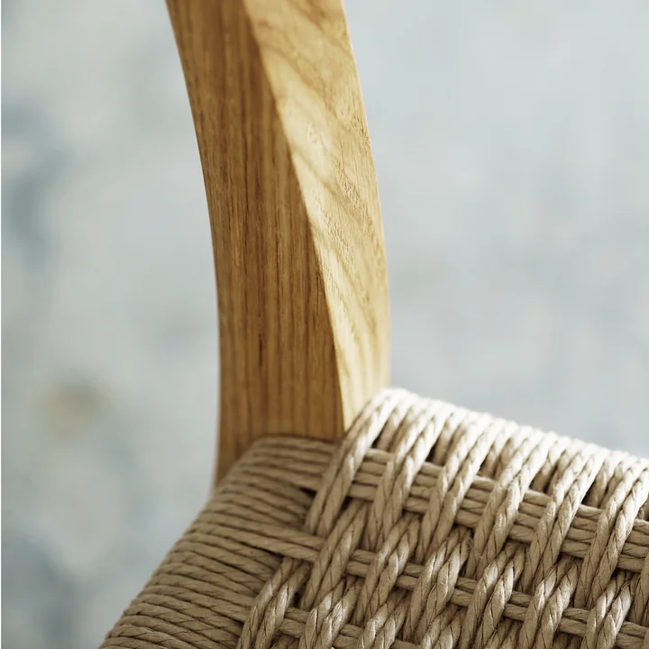 Carl Hansen - CH23 Chair Stuhl, Eiche geseift / Naturgeflecht