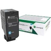Lexmark 75B20C0 Cartouche de toner 1 pièce(s) Original Cyan