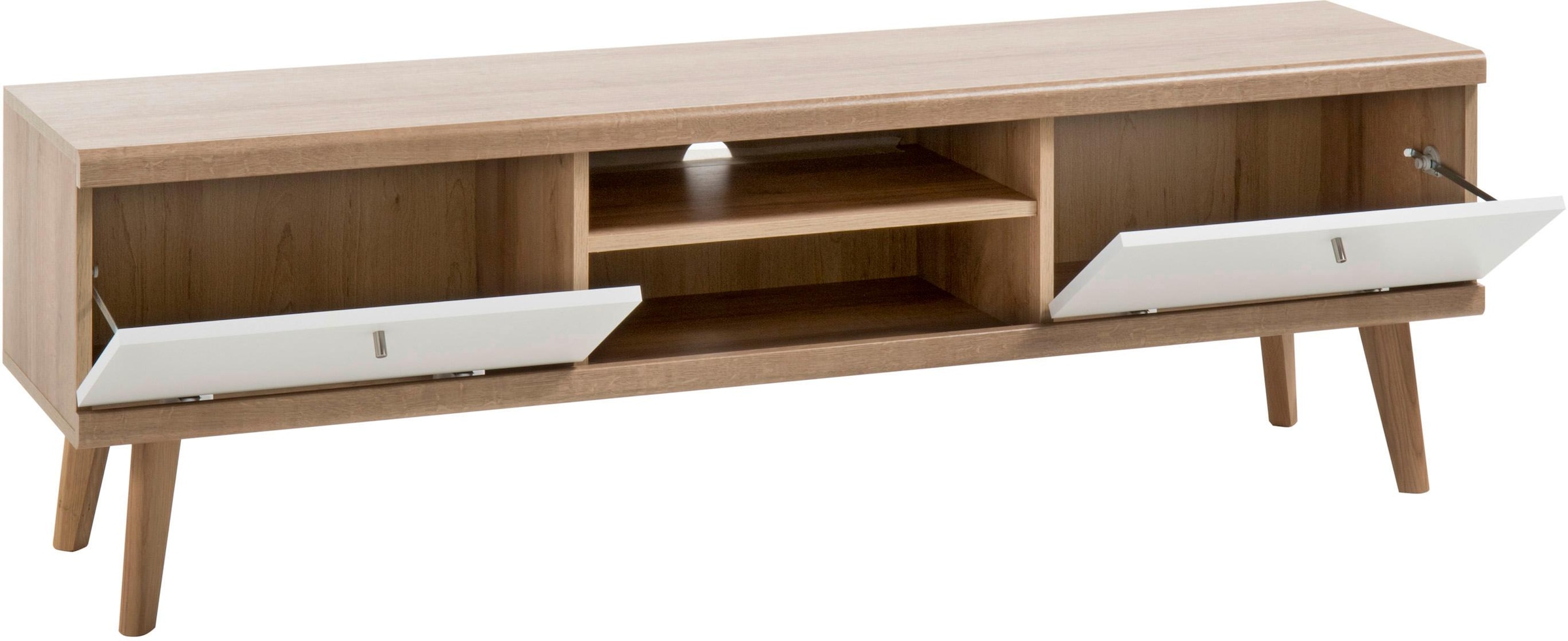andas Lowboard »Merle« Scandi Design, Breite 160 cm