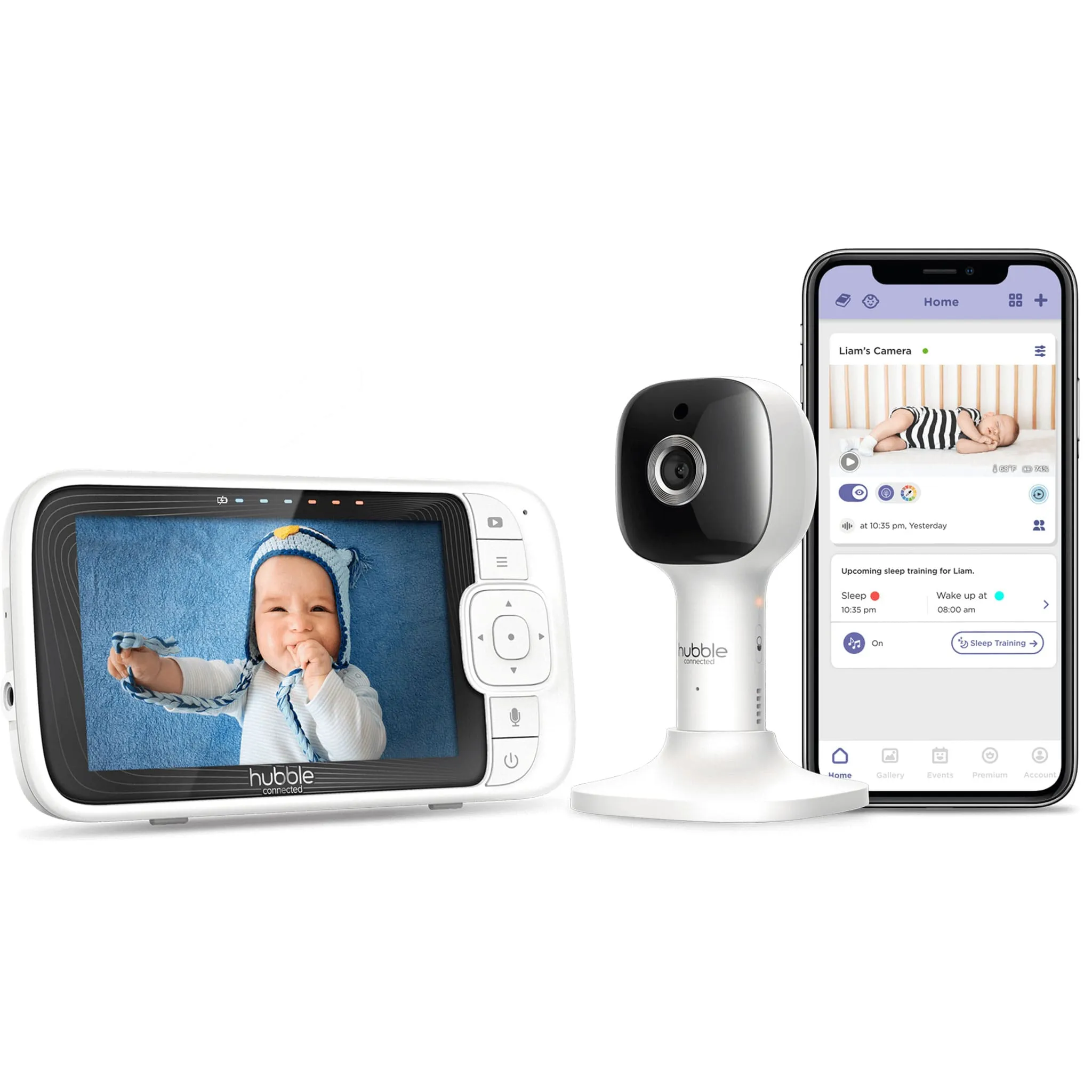 Hubble Connected Moniteur Wifi Nursery Pal Cloud