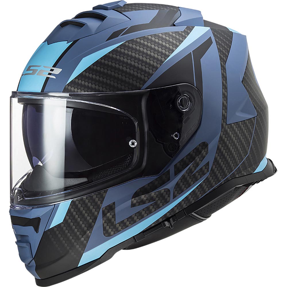 LS2 - Casque FF800 Storm II Racer Noir / Bleu / Mat