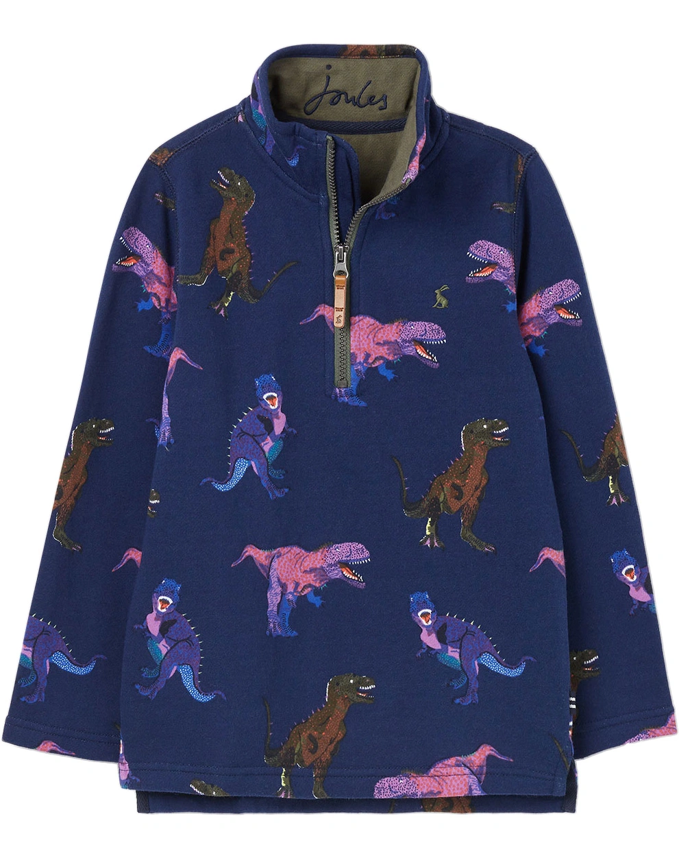 Sweatshirt DALE DINO ZIP in navy