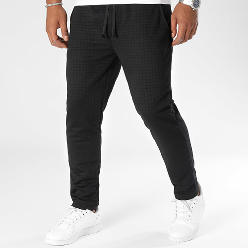 Pantalon Jogging Texturé Square 0281 Noir