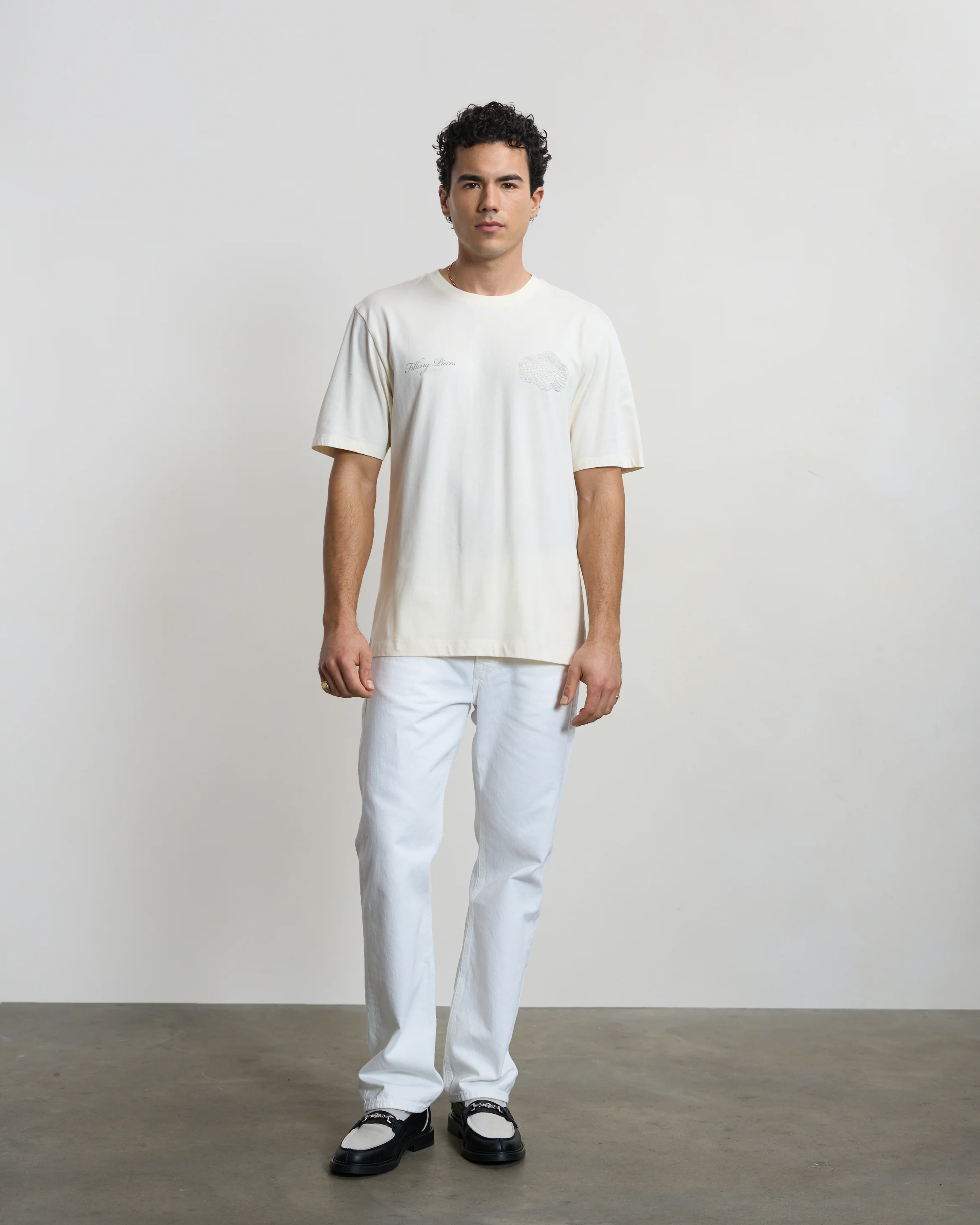 T-shirt Citrus Antique White