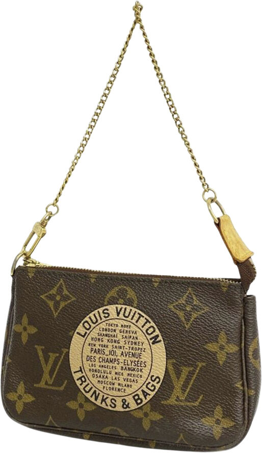 Louis Vuitton Vintage Louis Vuitton Pochette Accessoires Brown