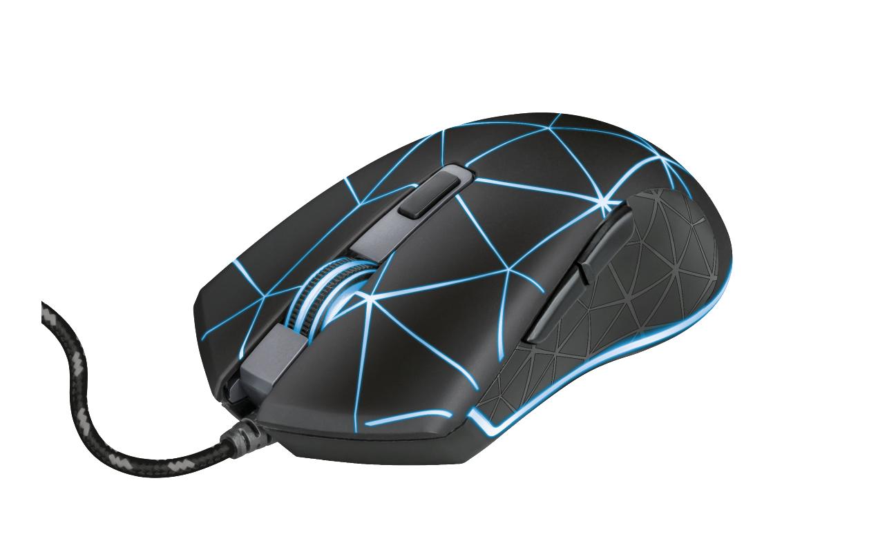 Gaming-Maus GXT 133 LocxPrzäzise Gaming Maus mit LED-Beleuchtung