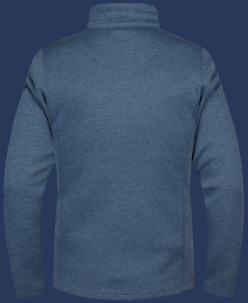 Tampa Men ScubaDotSweat, Denimmelange/Black