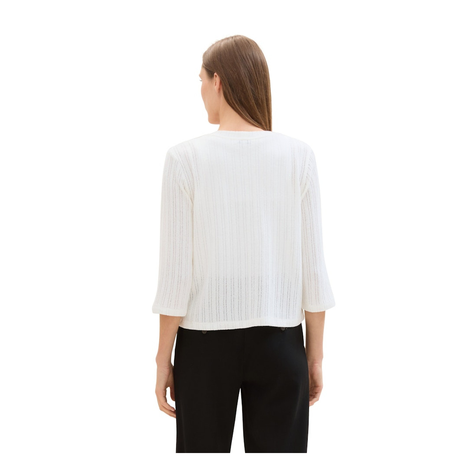 Tom Tailor T-shirt loose knit cardigan