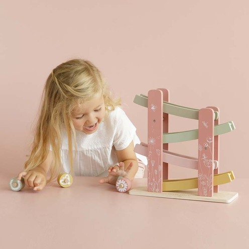 Circuit en bois Rose - LITTLE DUTCH