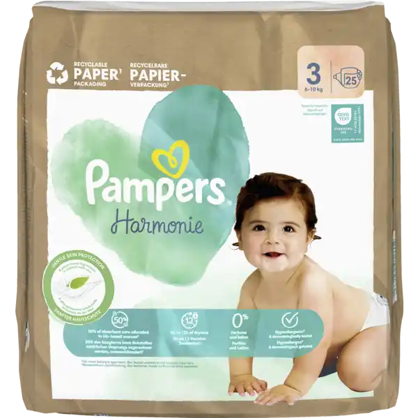 Harmonie Windeln Gr. 3 Midi (6-10kg) Single Pack