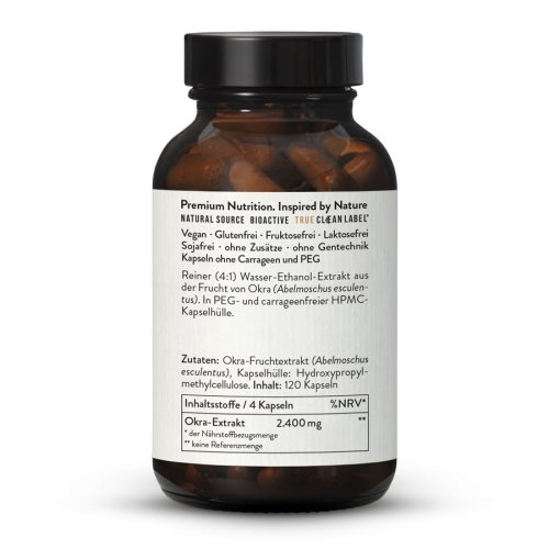 Sunday Natural Products  OKRA EXTRAKT KAPSELN