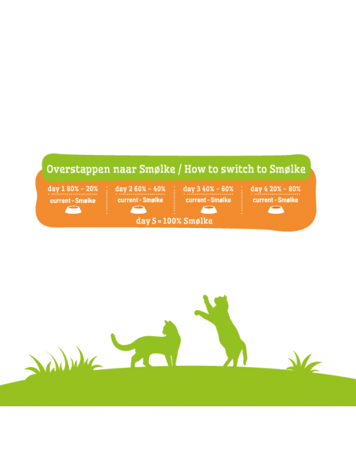 Smolke Cat Adult Kip&Lam&Vis - Kattenvoer
