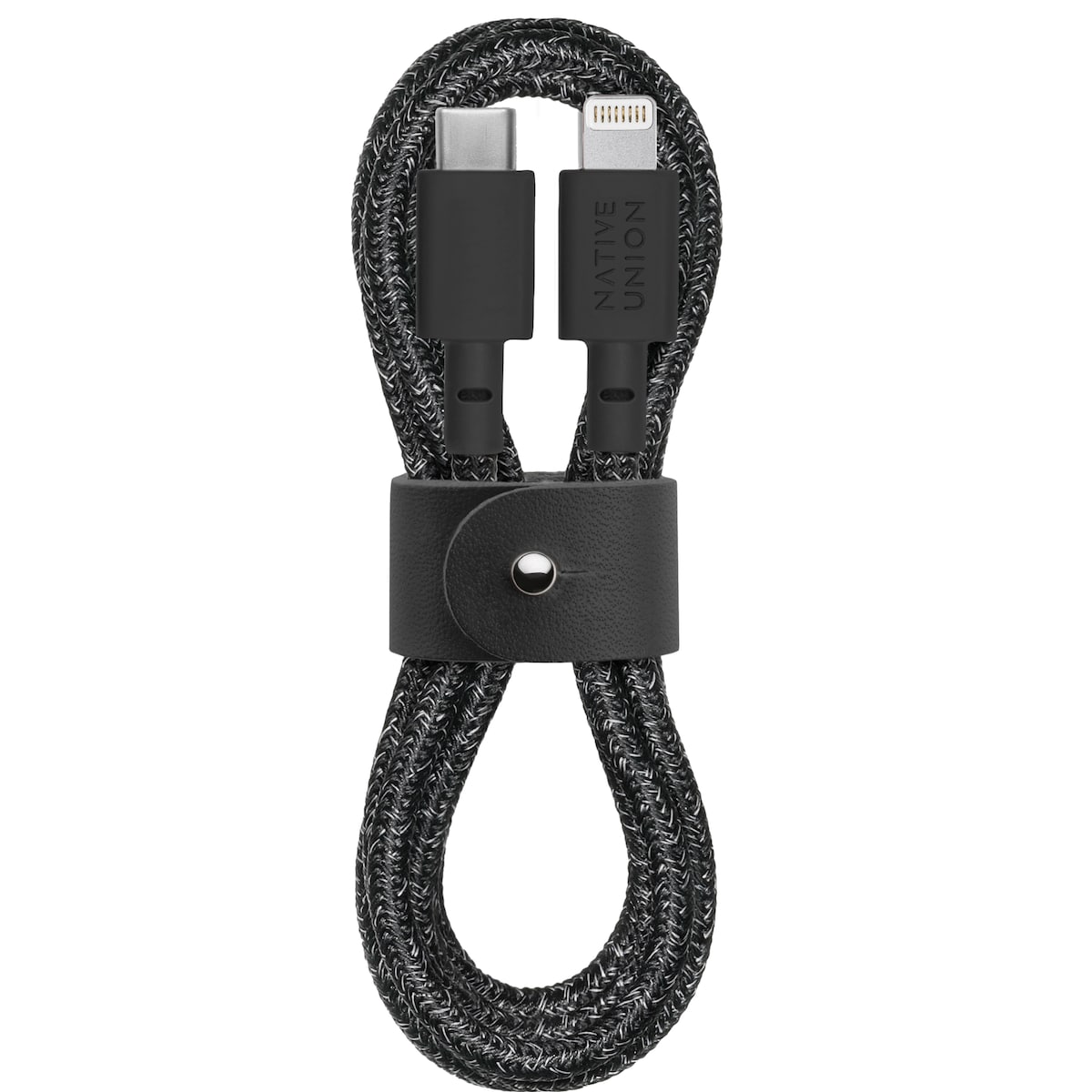 Native Union Belt USB-C til Lightning kabel (sort)