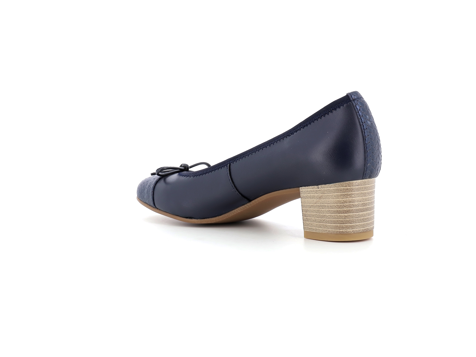 Cavargna shoes-TAMARA Cuir Marine