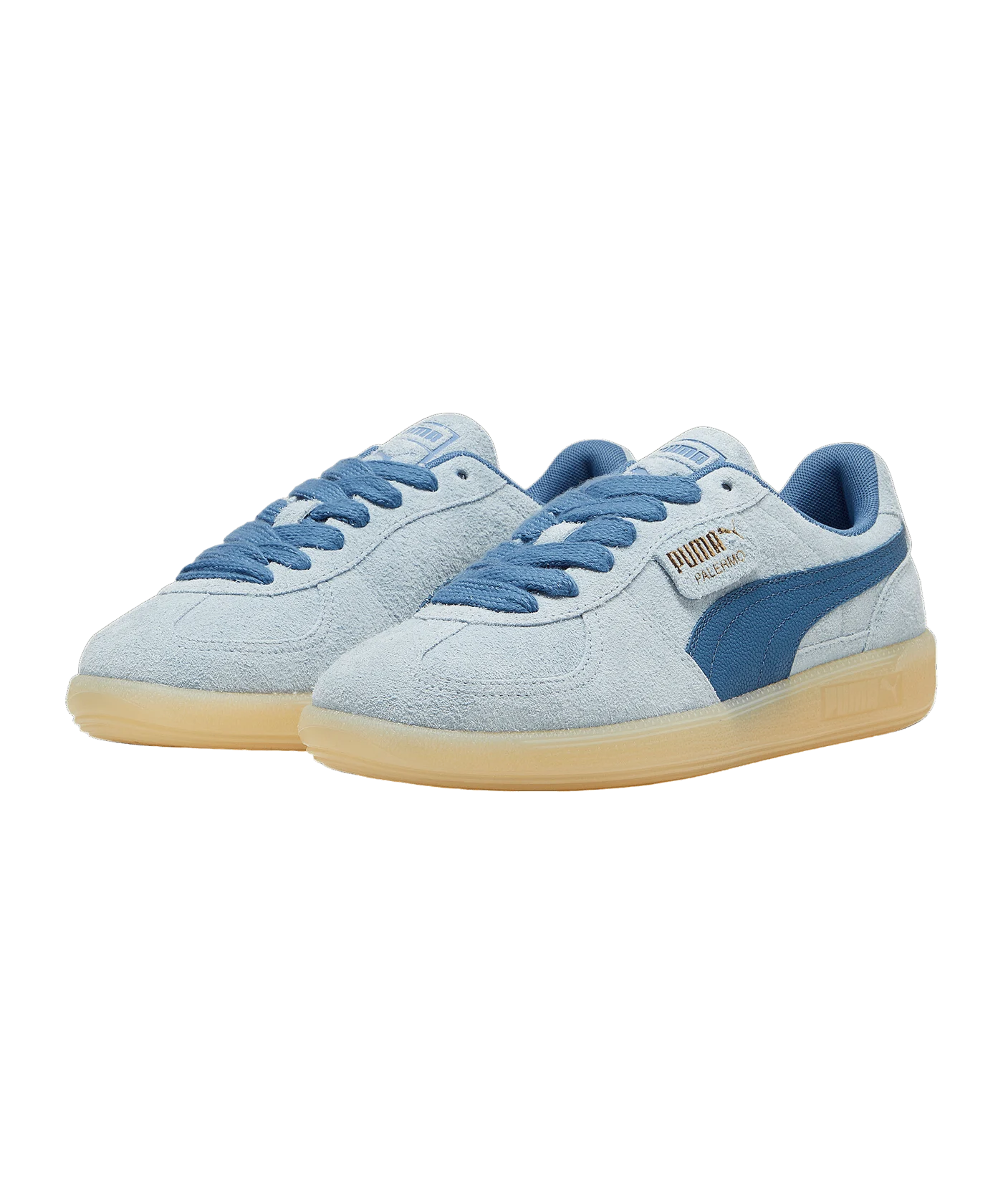 PUMA Palermo Hairy Sneaker Blau F03