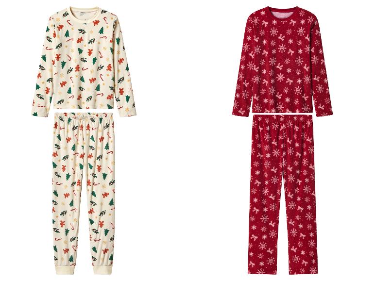 Velours kinder kerstpyjama