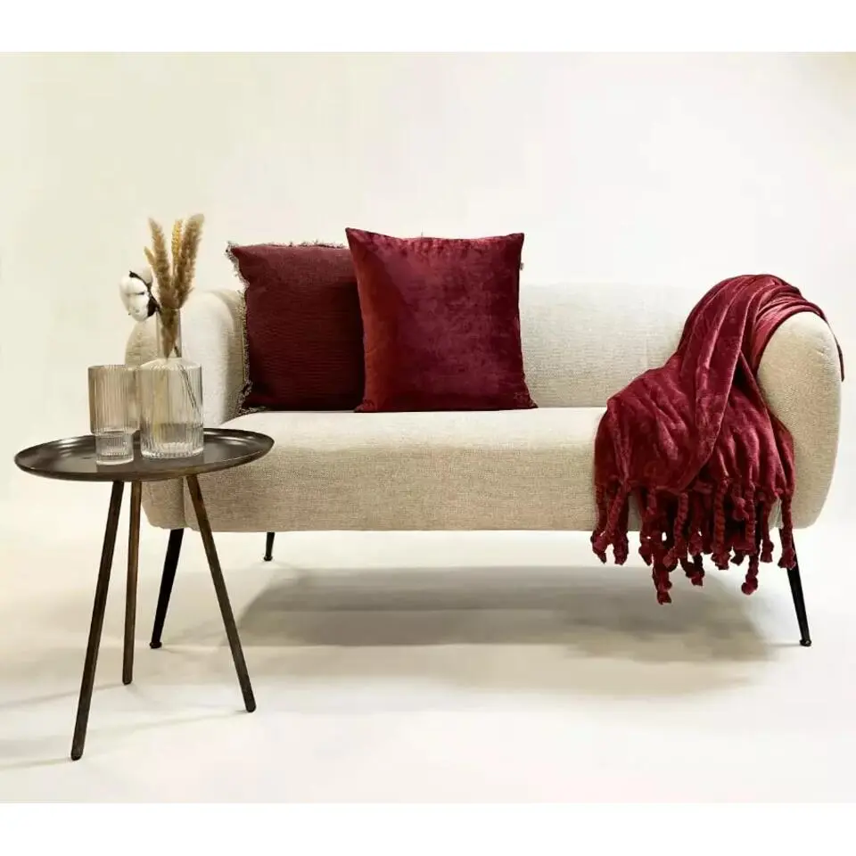 Plaid Florijn - Merlot - 150x200 cm