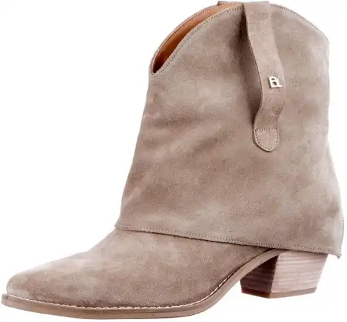 Babouche beige Lesly-2 - maat 45 enkellaars beige - maat 45 Calandschoen