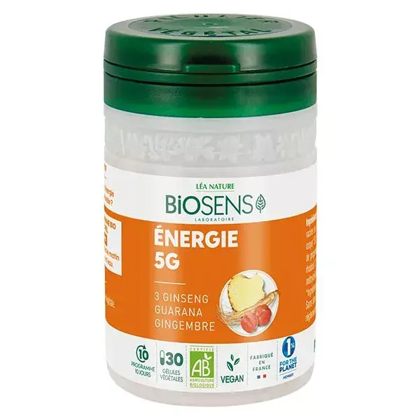 Biosens Energy 5G Orgânico 30 Cápsulas Vegetais