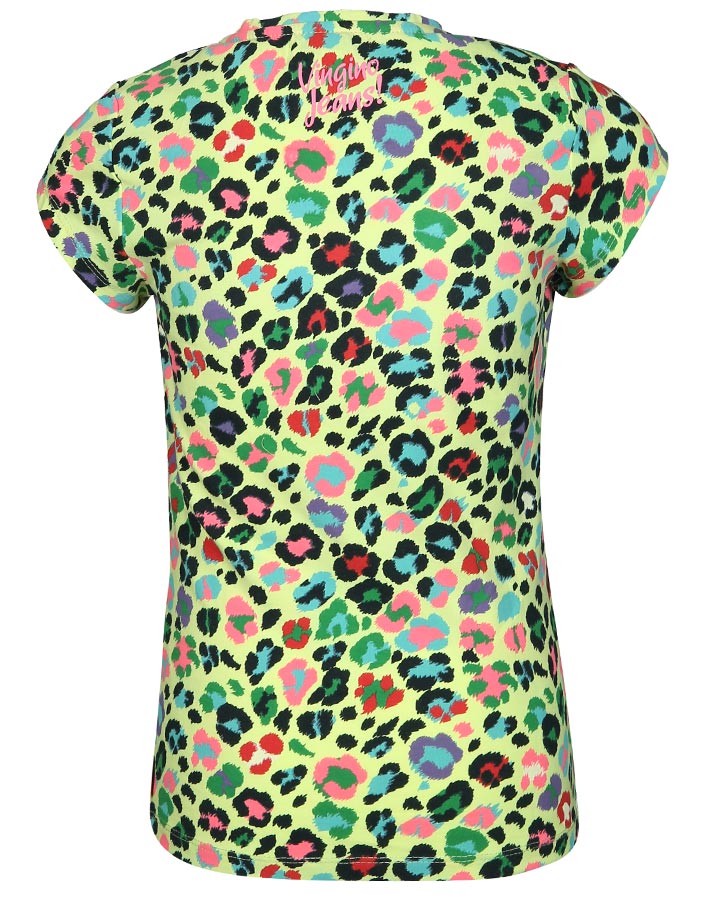 T-Shirt HOLISA – HOLIDAY in limette