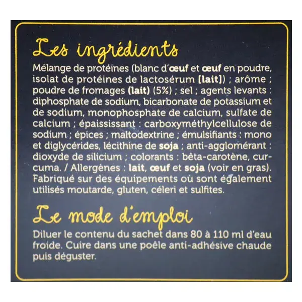 Protifast Small Dishes Omelete com Queijo 7 sachês