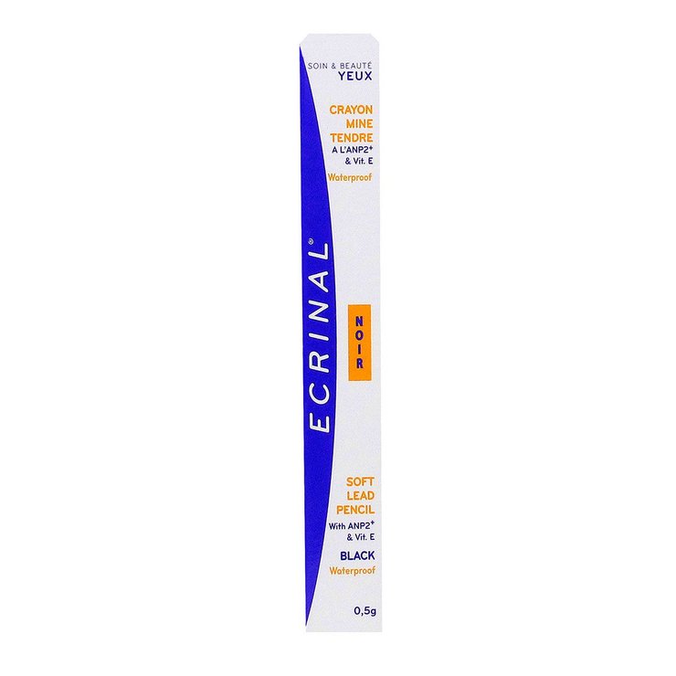Crayon mine tendre yeux waterproof Noir