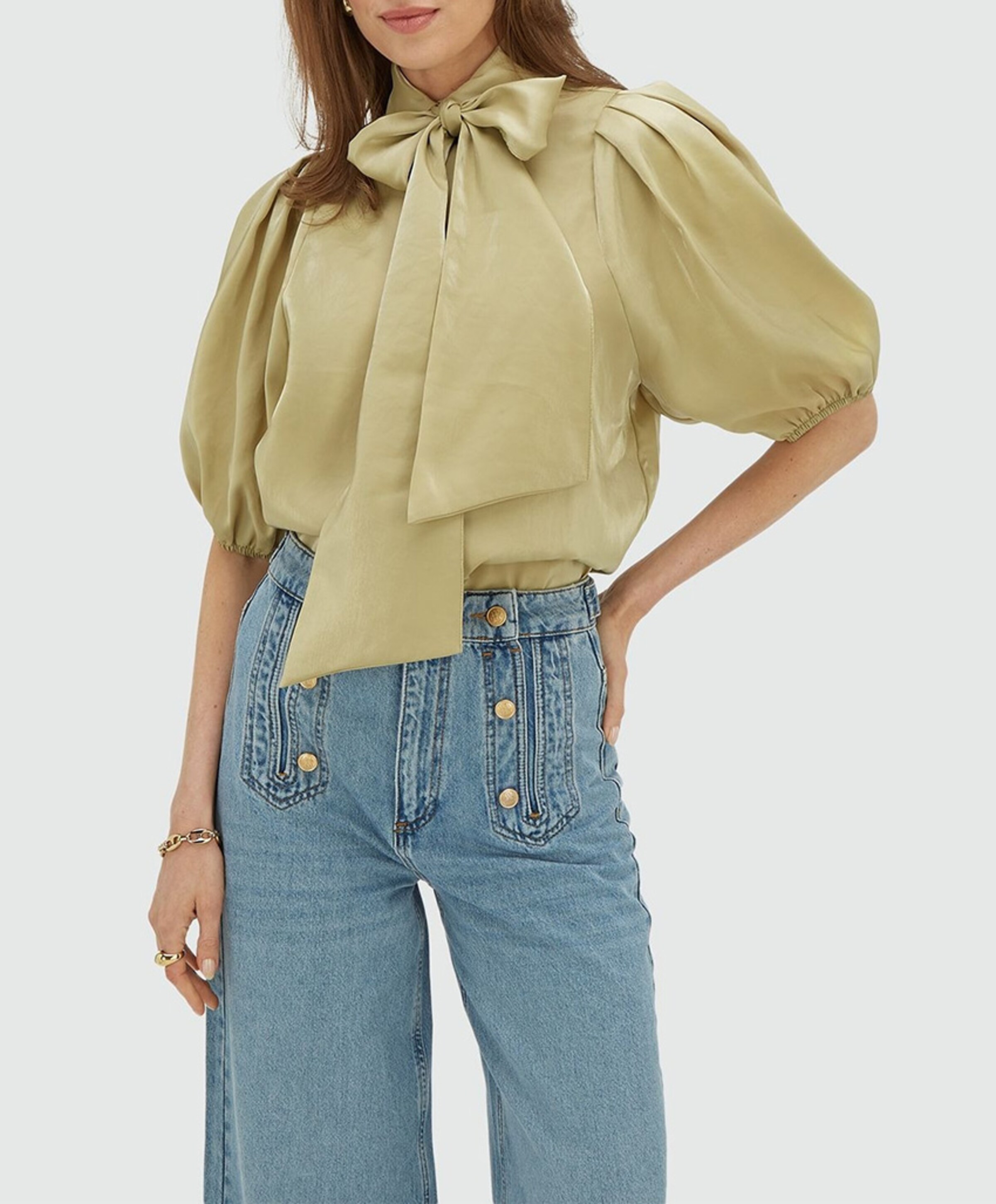 Josh V Dames blouse groen