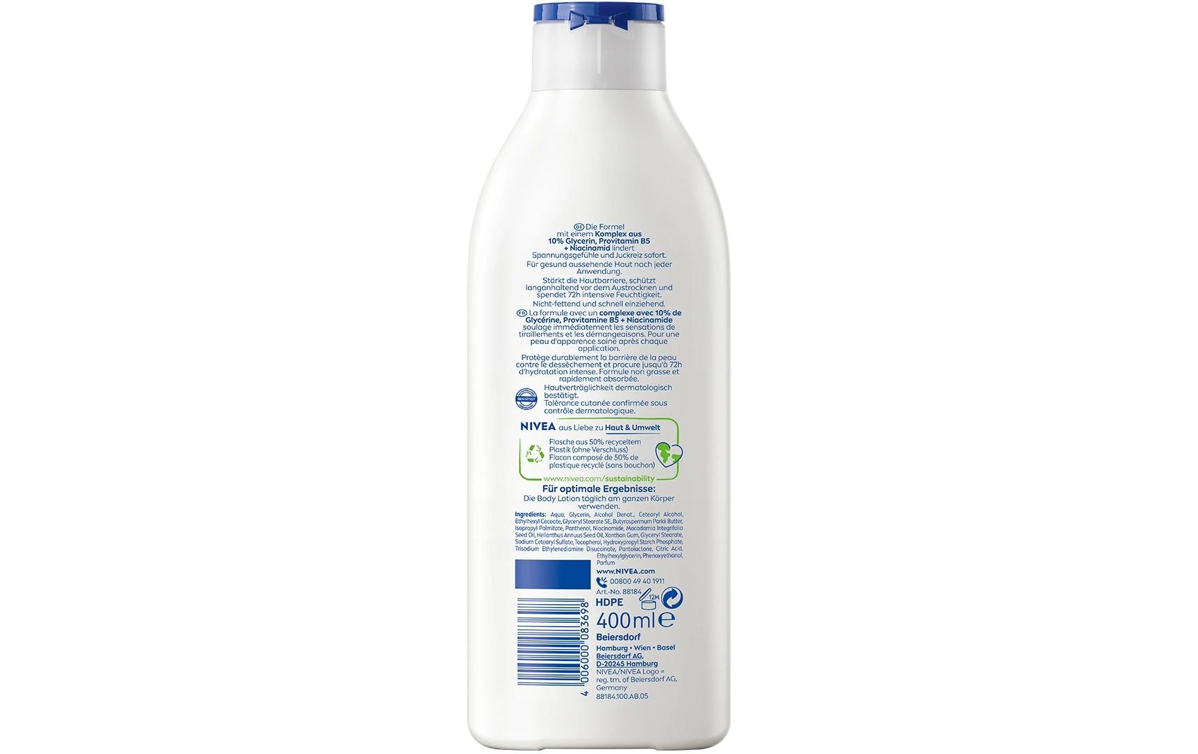 Body Lotion Repair and Care 400 mlKörperpflege mit 3-fach-Wirkung – repariert, schützt und pflegt