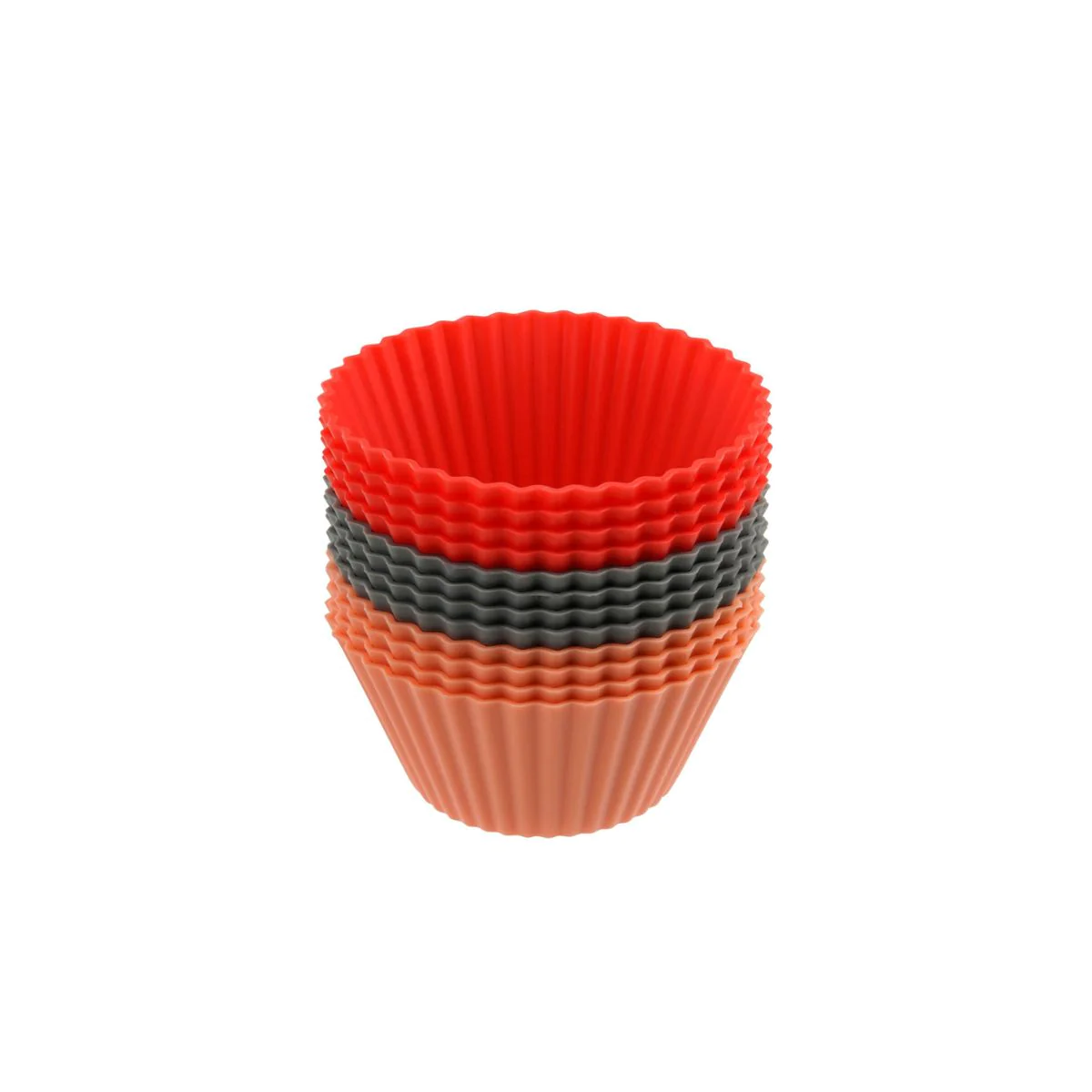 Lot de 12 caissettes muffins en silicone Dr. Oetker Flexxibel Love Dr.