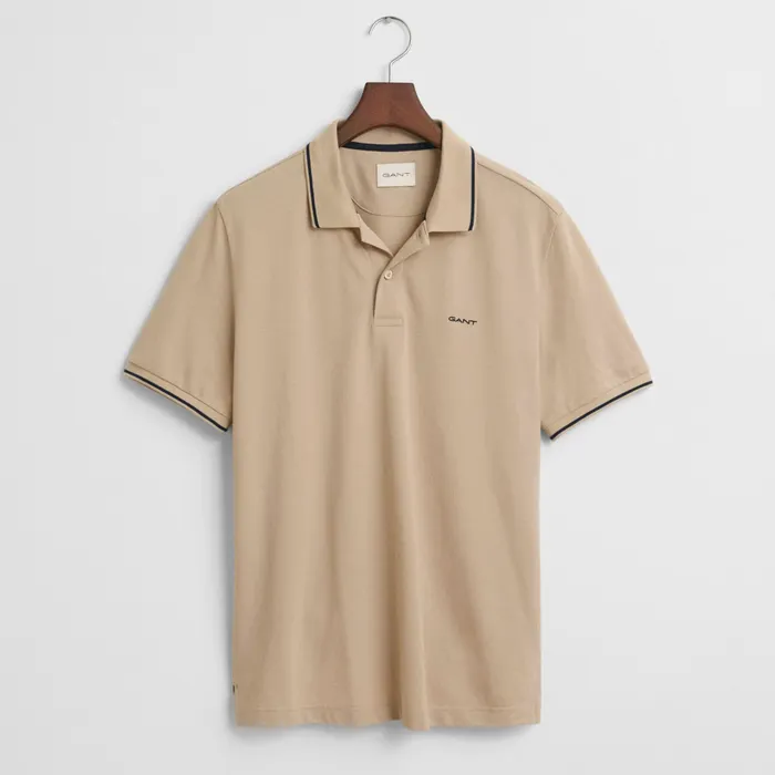 Gant Tipping SS Pique Rugger Polo Heren