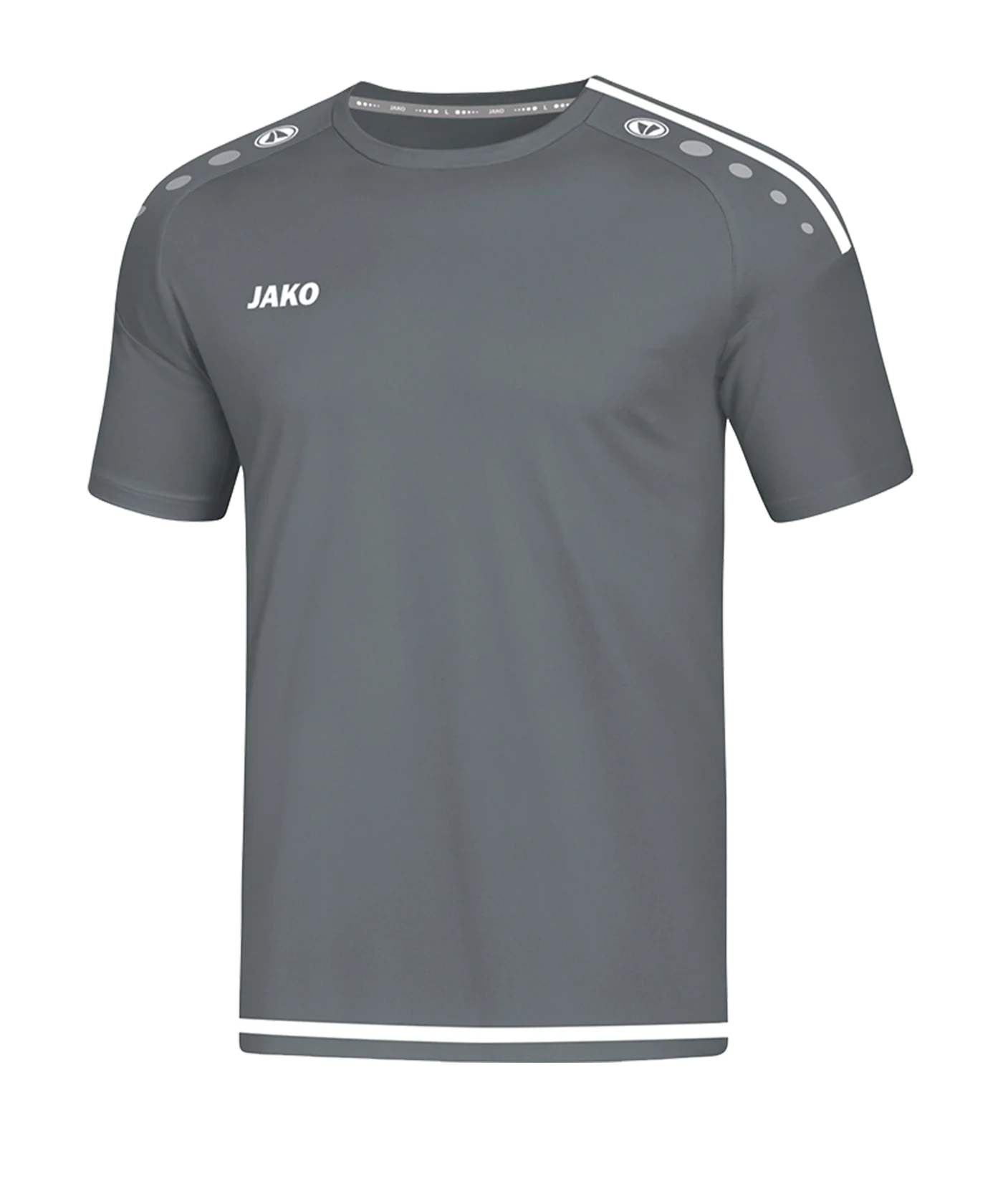 JAKO Striker 2.0 Trikot kurzarm Grau Weiss F40
