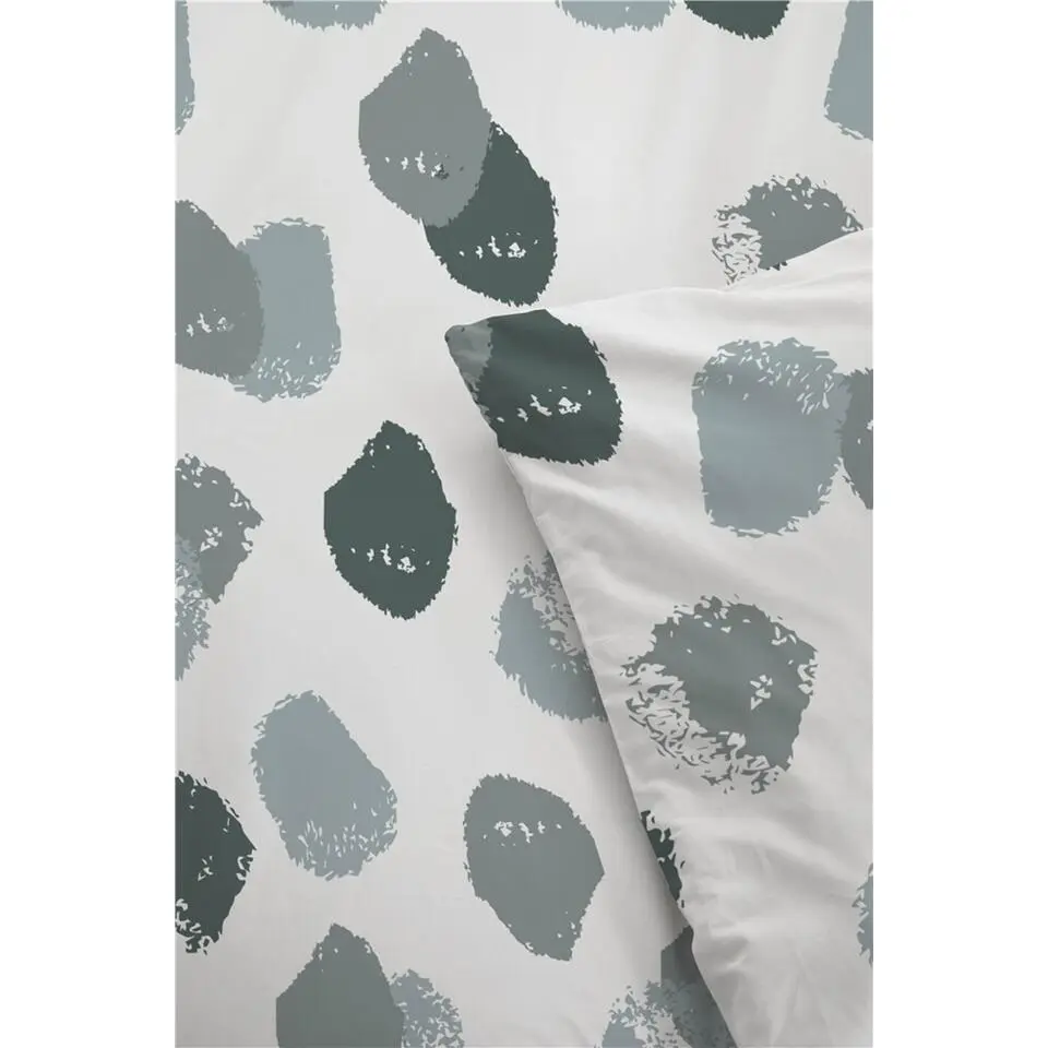 Byrklund - Dekbedovertrek Spotty Animal - 140x220 cm - Groen