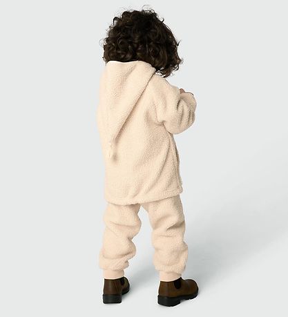 Mini A Ture Fleecejacke - Teddy - MatLiff - Angora Cream