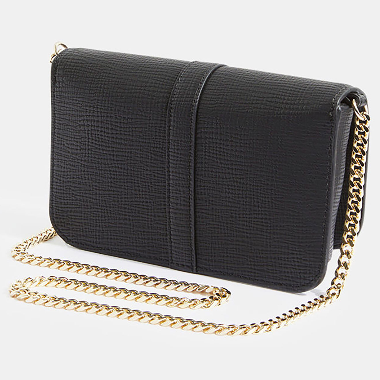 Tommy Hilfiger Sac bandoulière Plush mini crossover noir - 11x18x5 cm