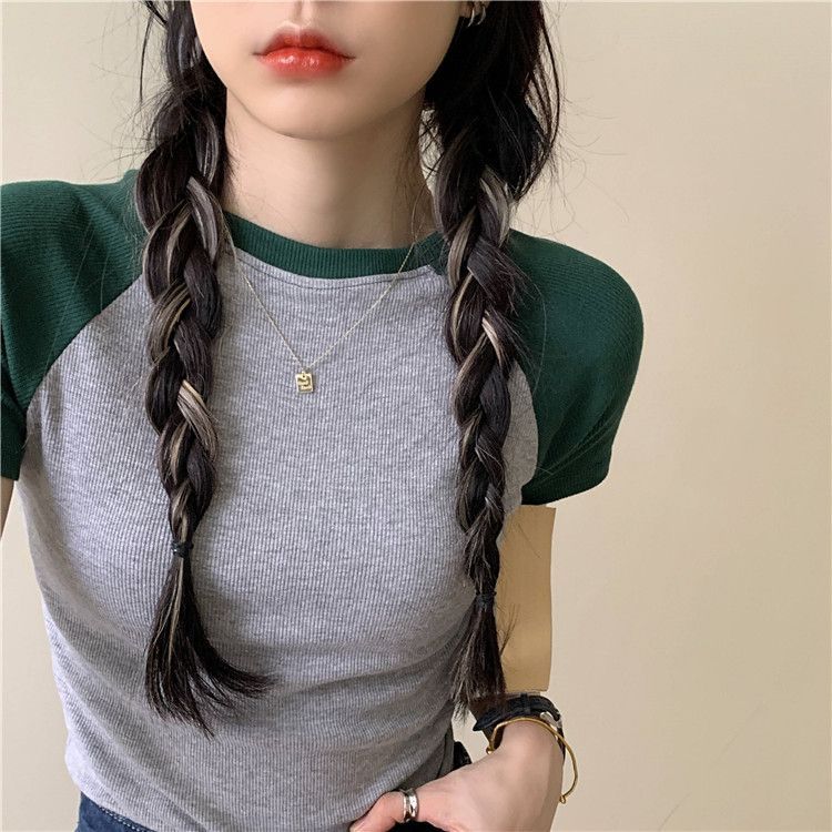GOUB - T-shirt met korte mouwen en raglanmouwen