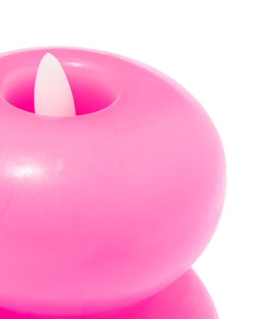 Bougie led rose