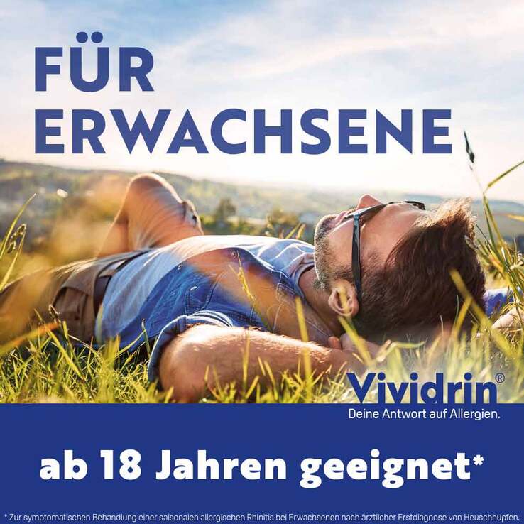 Vividrin® Mometason Heuschnupfennasenspray bei starken allergischen Beschwerden, 18 g