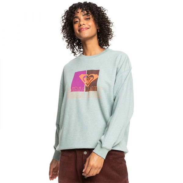 Roxy Take Your Place A Sweatshirt Azul M Mulher