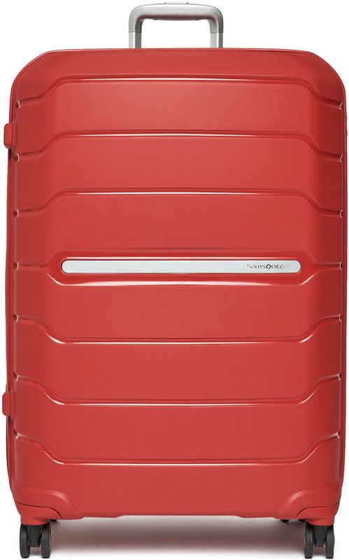 Samsonite - Flux - Spinner Koffer - Rood - Uitschuifbaar - 75 cm