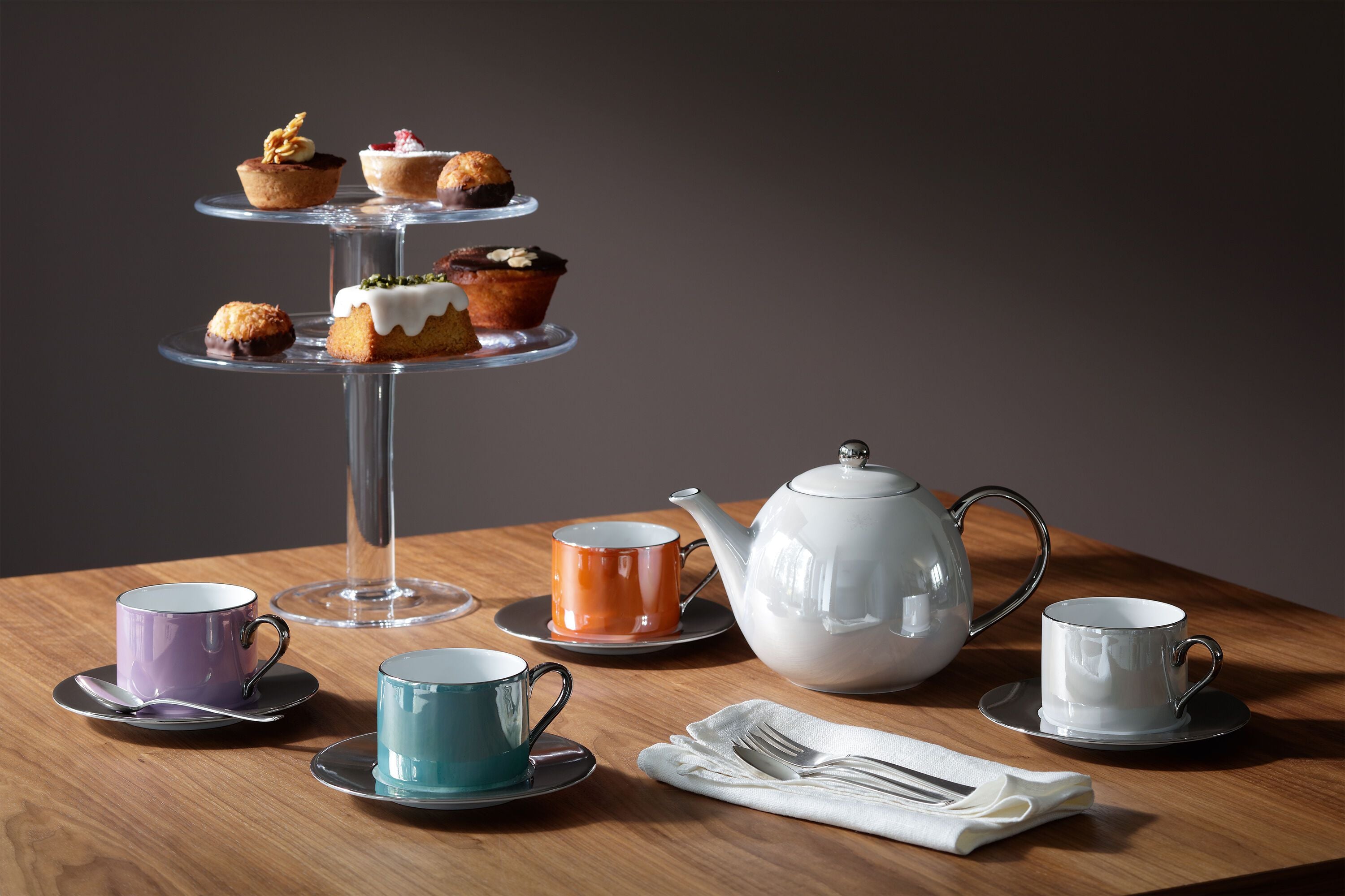 Palazzo Teetasse/UT 250ml Meeresgrün - Mint / H: 7.4 cm