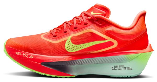 Chaussures Running Nike Zoom Fly 6 Rouge/Vert Femme