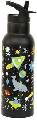 A Little Lovely Company Stainless steel XL Vannflaske, Galaxy