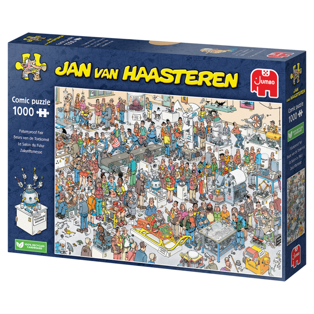 Jan Van Haasteren Puzzel Beurs van de Toekomst - 1000 stukjes