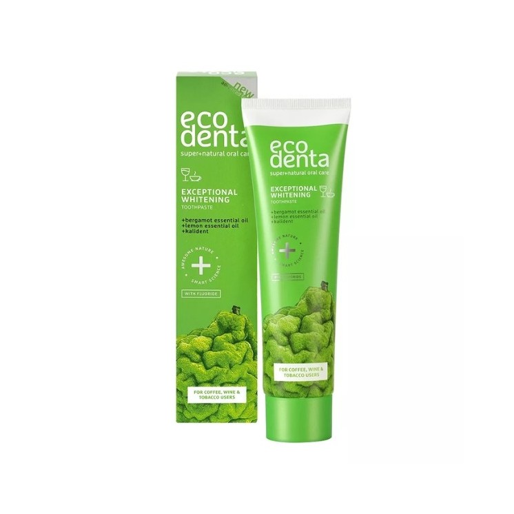 Ecodenta Außergewöhnlich aufhellende Zahnpasta mit Bergamotte-Extrakt 100 ml