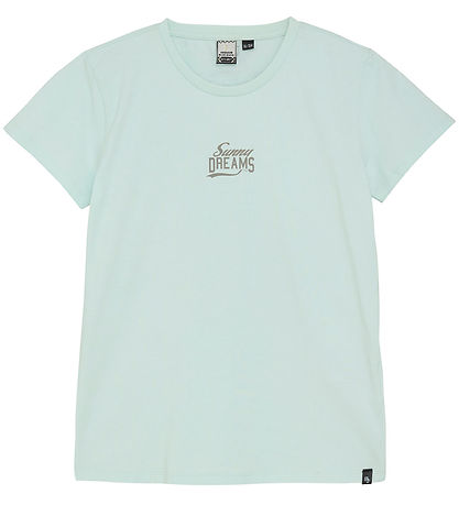 Indianer Blue Jeans T-Shirt - Blue Glow m. Print